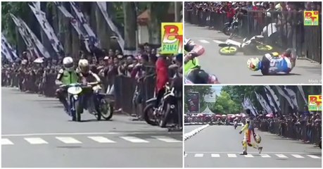 Piloto dá um "encosta para lá" a adversário mas sofre as consequências na volta seguinte