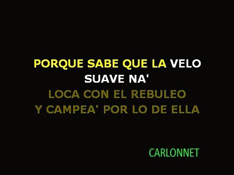 Gata Ganster Karaoke (Daddy Yankee & Don Omar)