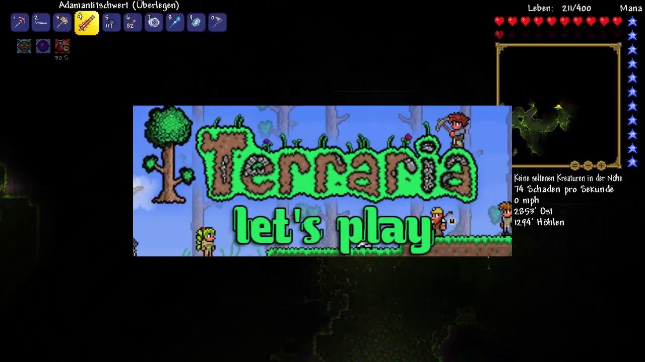 Terraria let's play 120: der bosskampf-raum