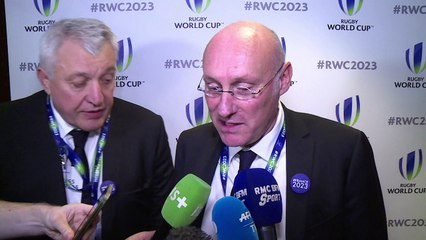 Officials react after France wins 2023 Rugby WC