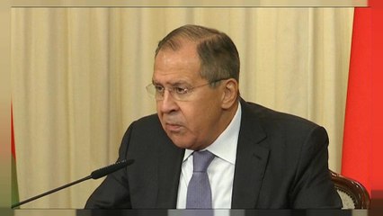 Lavrov tacha de "histéricas" las acusaciones de injerencia rusa en Cataluña