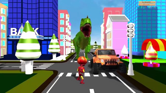 Superheros head dinosaur finger family nursery rhymes for kids | Learn colors captain america