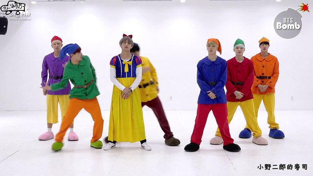 【WNS中字】171027 [BANGTAN+BOMB] 'GO GO ' Dance Practice 万圣节ver