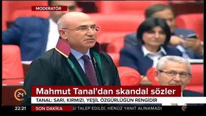 Mahmut Tanal'dan skandal sözler