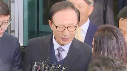 [현장영상] 이명박 前 대통령 귀국...추가 발언 없어 / YTN
