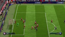 Lewandowski long counterattack goal