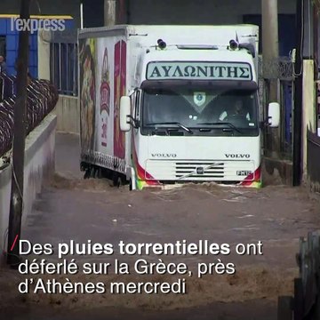 Grèce: au moins 14 morts après des inondations monstres