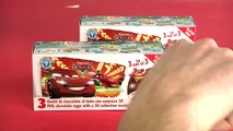 Kinder Surprise Eggs Disney Cars - Micro Cars the in Easter eggs - Lightning McQueen