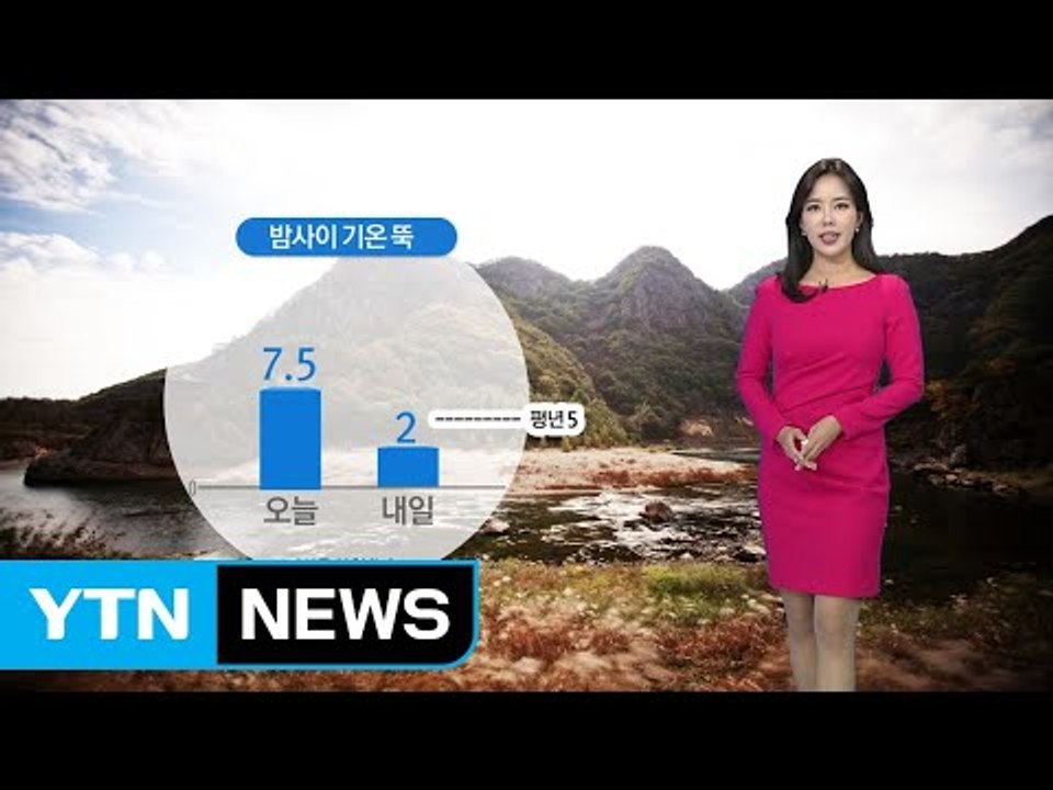 [날씨] 주말 올가을 들어 가장 춥다...밤사이 황사 유입 / YTN