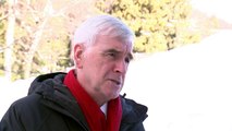 McDonnell says he is gathering intelligence in Davos