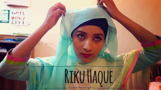 Five Layered Hijab tutorial _ Layered Hijab tutorial _ Riku Haque