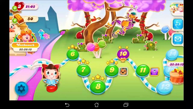 Candy Crush Soda Saga by King.com Level 9 finished no buster Gameplay #9