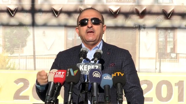 Çavuşoğlu: 'Hain PKK/PYD terör örgütünün yuvalarını başlarına yıkıyoruz' - ANTALYA