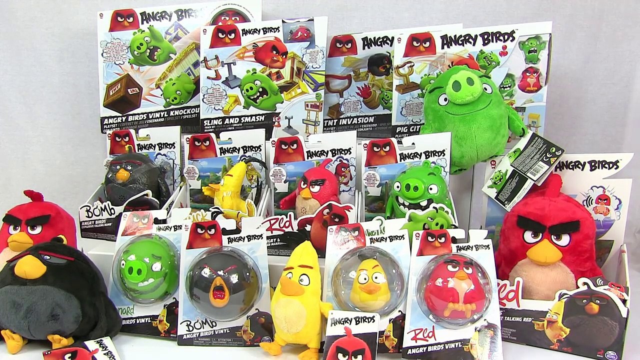 angry birds toys videos