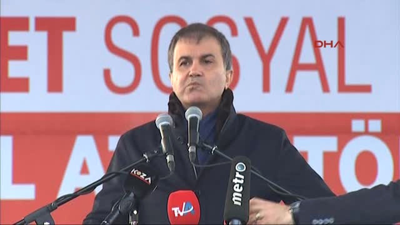 Adana-Ab Başkanı Ömer Çelik Yüreğir Belediyesi Sosyal Konut Temel Atma Töreni'nde Konuştu