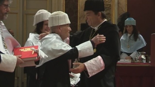El pintor Antonio López, honoris causa por la Universidad Complutense de Madrid