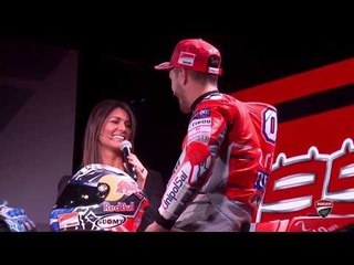Andrea Dovizioso talks 2018 Ducati