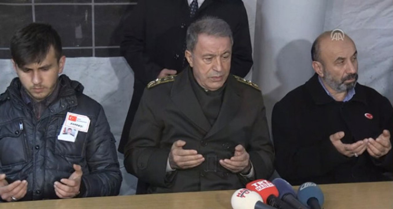 Org. Hulusi Akar Şehit Evinde Konuştu: Döktükleri Kanın Hesabını Verecekler