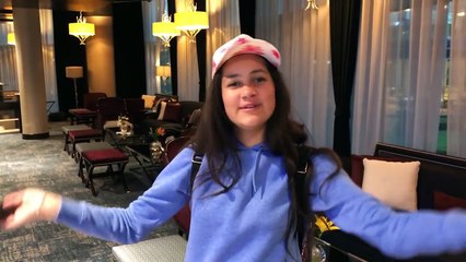 لين الصعيدي في المطار ✈️ يا ترى الى أين ؟! 