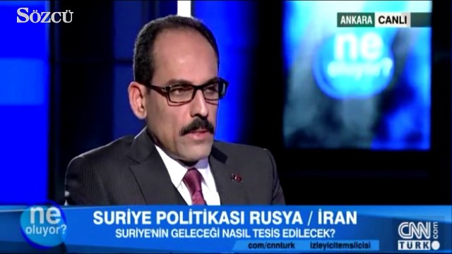 Kalın: Esed rejimi ile herhangi bir temas söz konusu değil