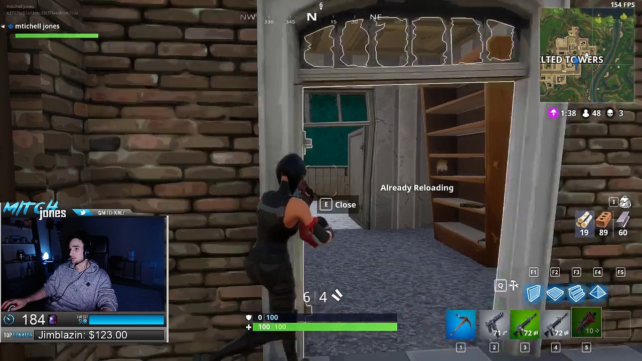 Fortnite #0327: "Mitch ADHD confirmed"
