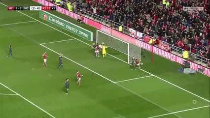 Aden Flint  Goal HD - Bristol City 2 - 2 Manchester City - 23.01.2018 (Full Replay)