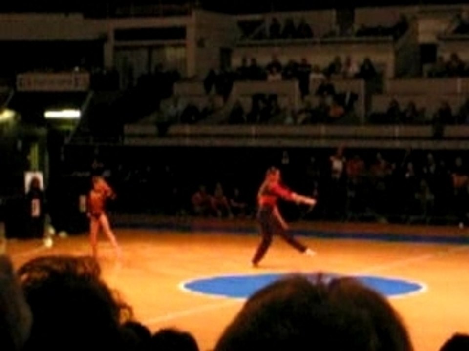 Couple russe d'acrosport Masters Rock Acrobatique Lyon