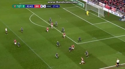 M.Pack Goal HD - Bristol City 1 -2 Manchester City 23.01.2018 HD
