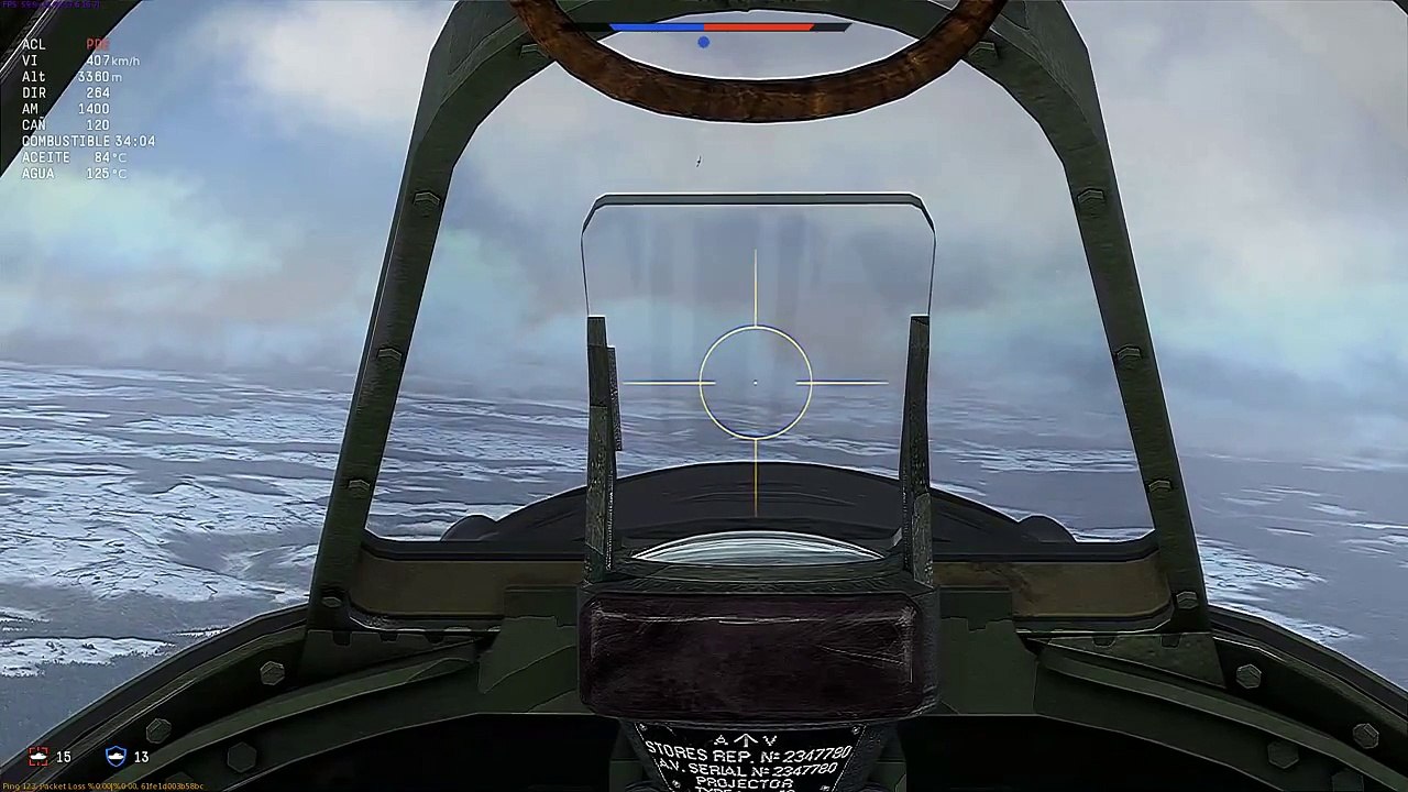 War Thunder - Spitfire Mk II - Escuadron 1
