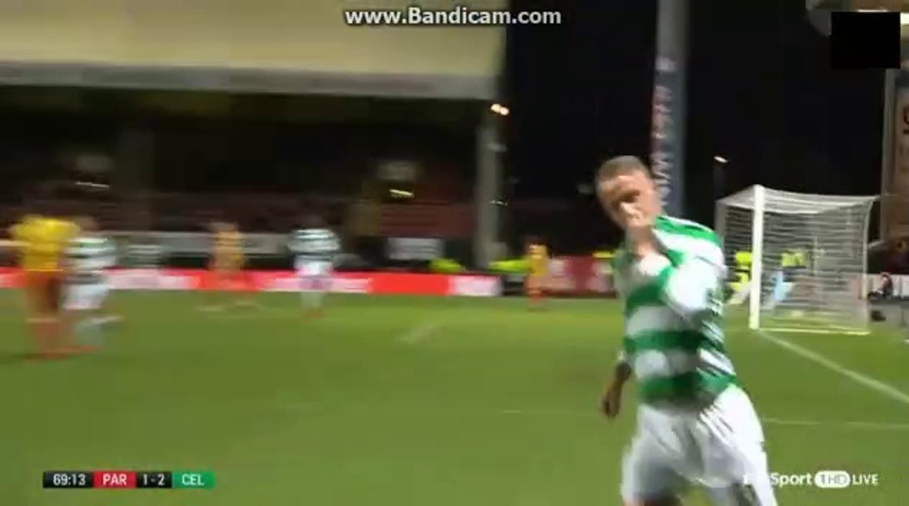1-2 Leigh Griffiths Amazing Goal - Partick Thistle vs Celtic FC - 23.01.2018
