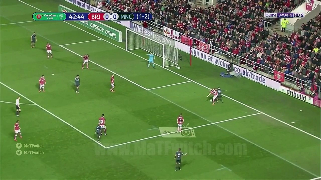 All Goals & highlights - Bristol City 2-2 Manchester City - 23.01.2018 ᴴᴰ