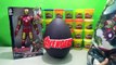 Giant Marvel Avengers Age of Ultron Play Doh Surprise Egg with Iron Man Mark 43 and Spiderman Toys