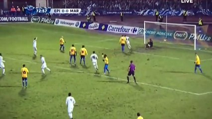 But Valère Germain Epinal - Marseille OM 0-1