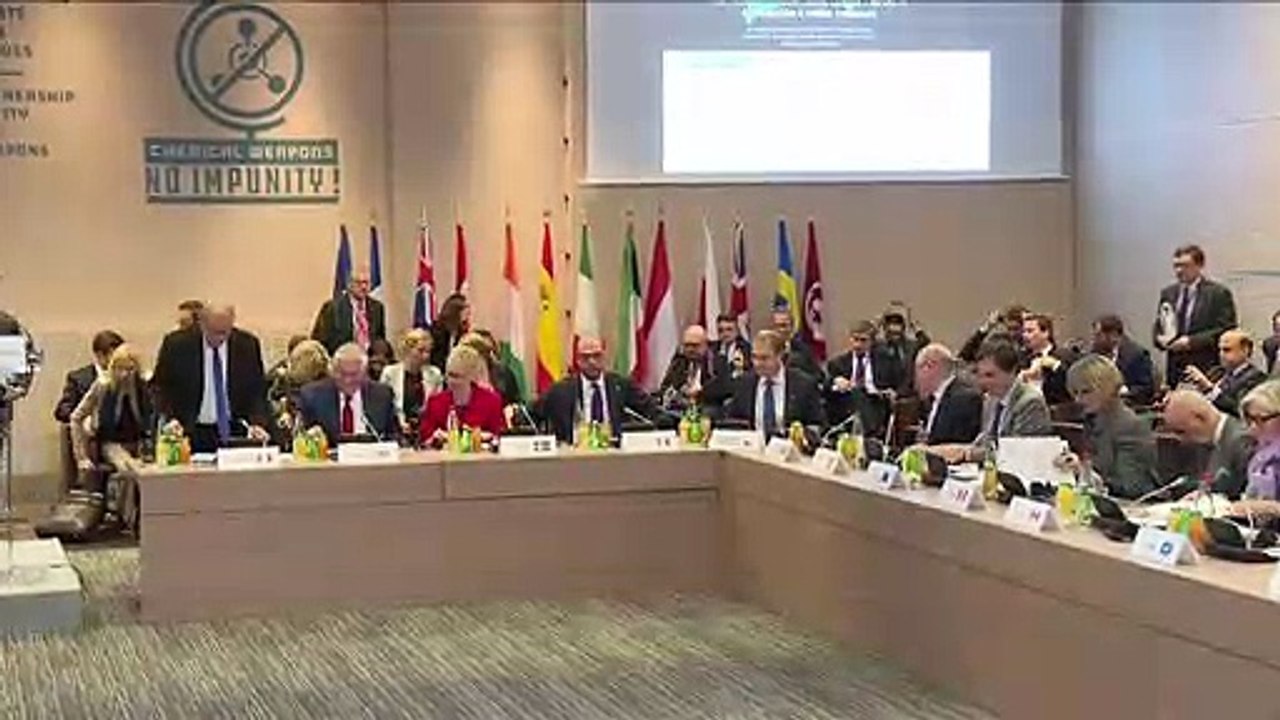 Armes chimiques en Syrie: mobilisation à Paris