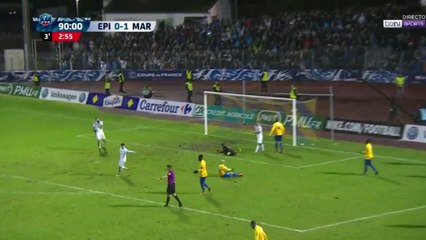 Morgan Sanson Goal HD - Epinal 0 - 2 Marseille - 23.01.2018 (Full Replay)