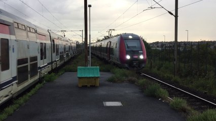 Z 22500 ( MI 2N )  et Z 50000 ( Francilien )- RER E - Val-de-Fontenay