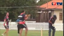 James Maloney gives cricket sledging a crack