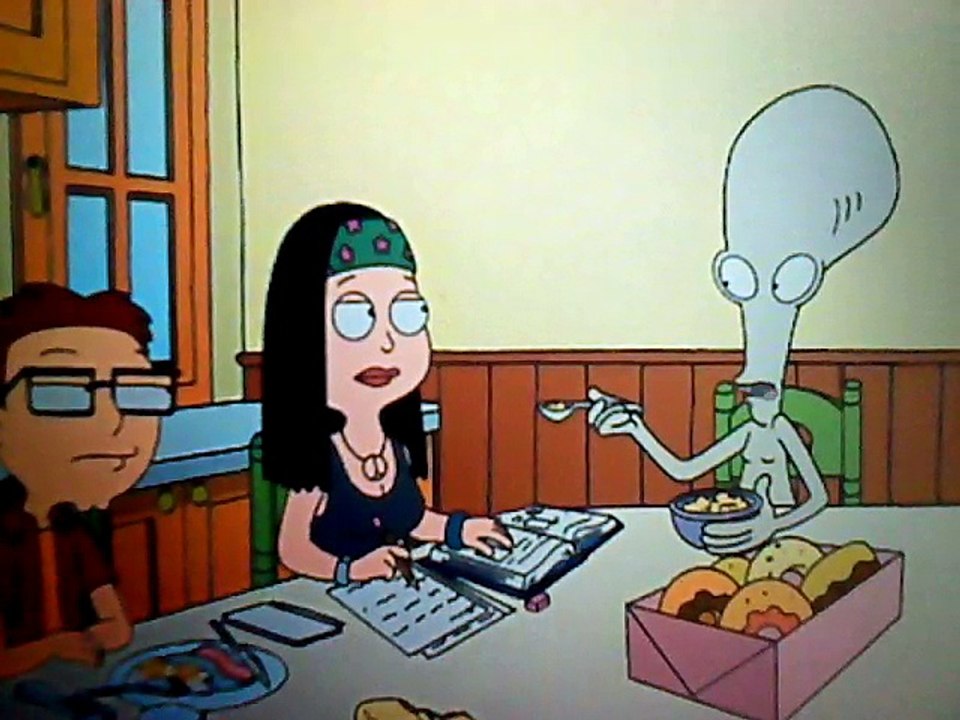 American dad roger no more junck food