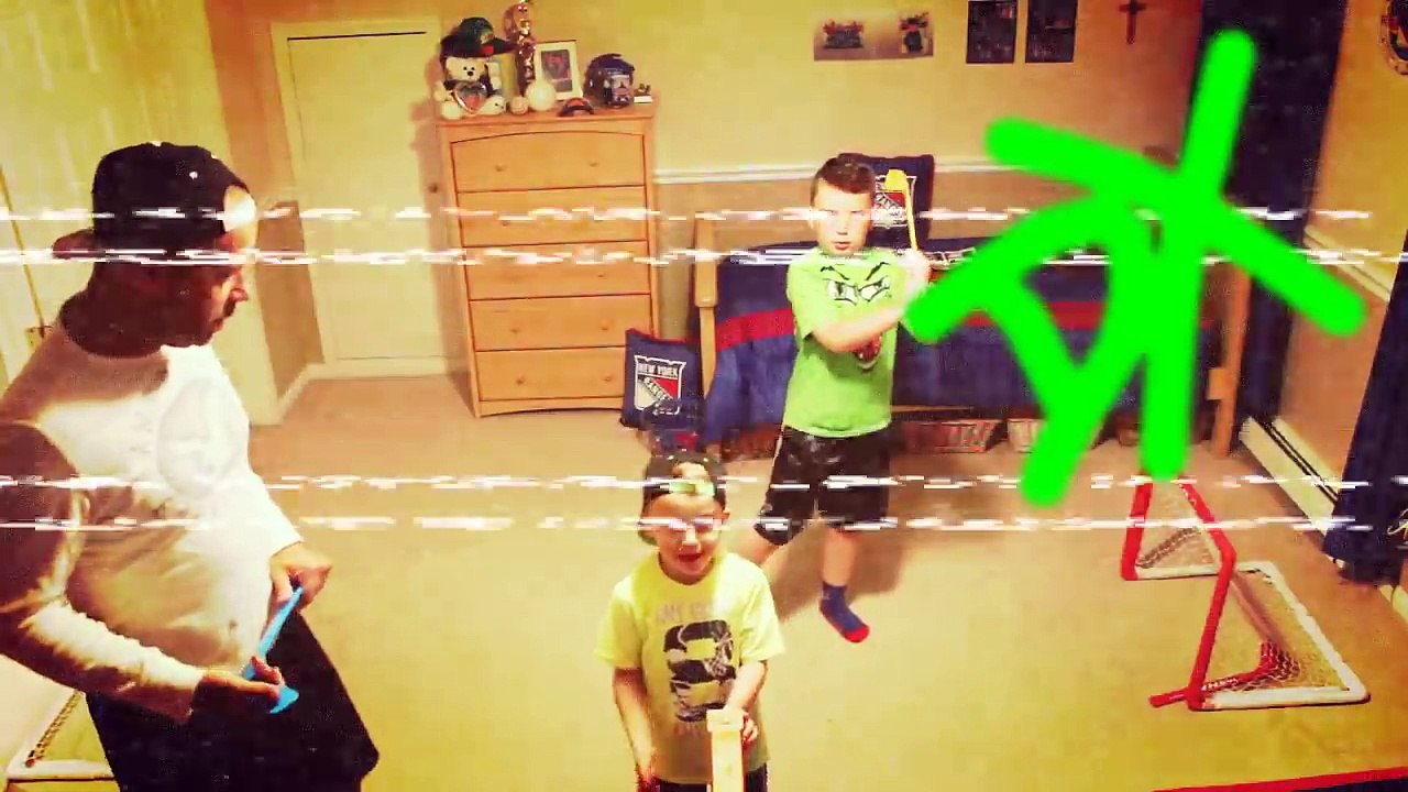 KNEE HOCKEY GAME # 9 - COYOTES / KNIGHTS / OILERS - SEASON 2 - QUINNBOYSTV