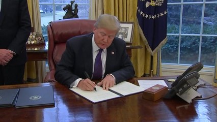 트럼프, 세이프가드 공식 서명...일자리 효과 논란 / YTN