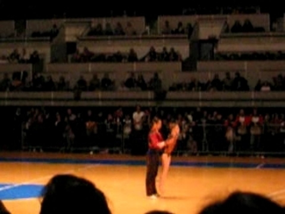 Couple russe d'acrosport Masters Rock Acrobatique Lyon