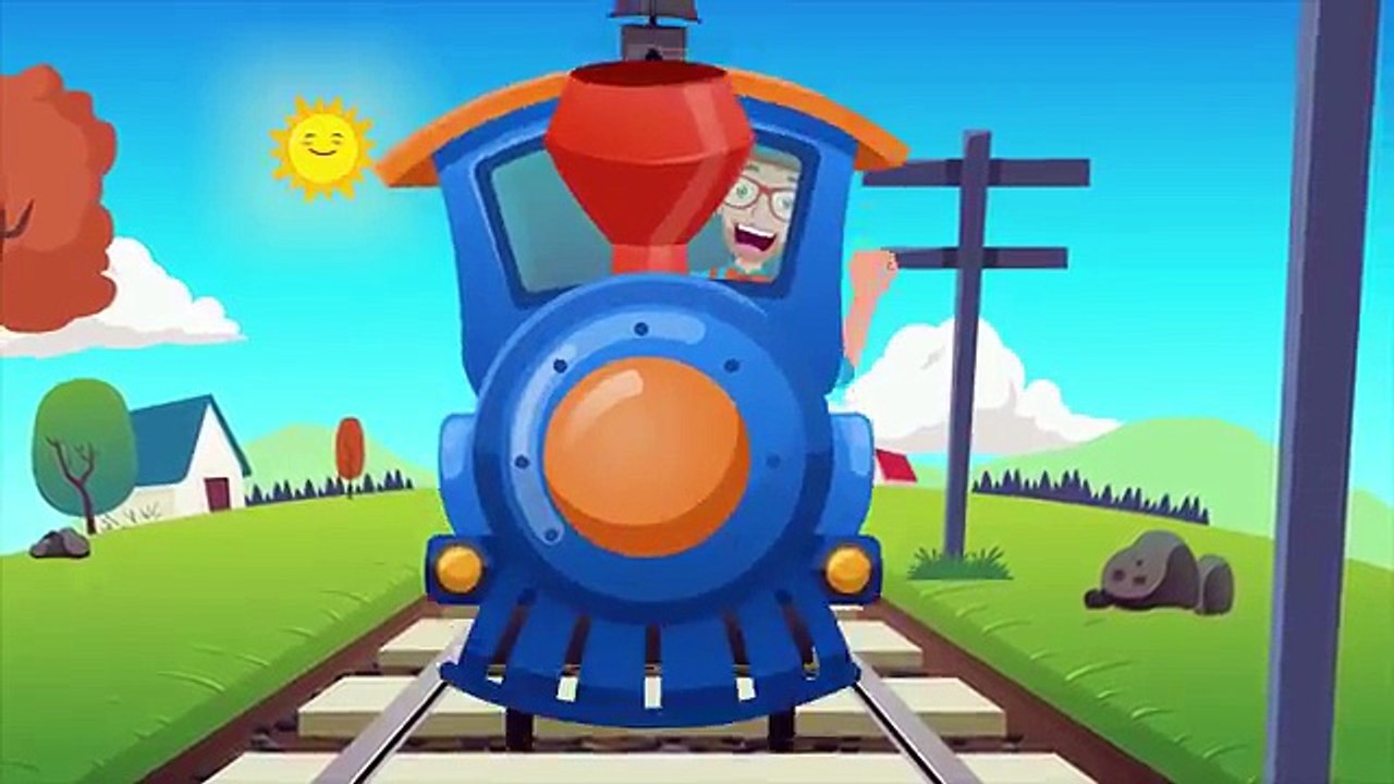 Educational Trains for Kids | Blippi Train Song and more!