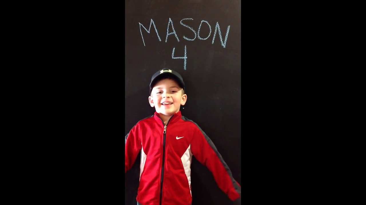 Mason 4 yrs old