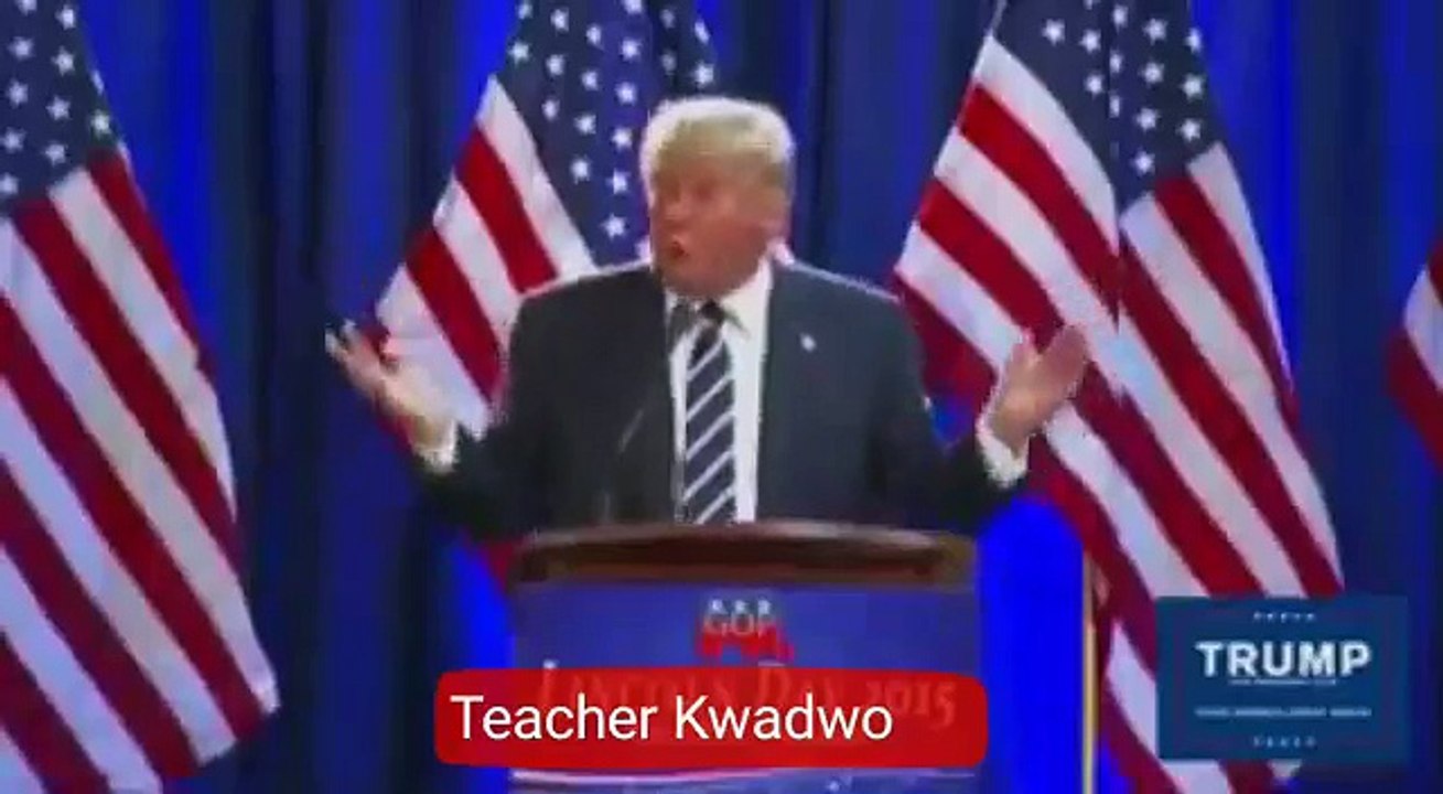 Breaking: President Trump's apology to Africa