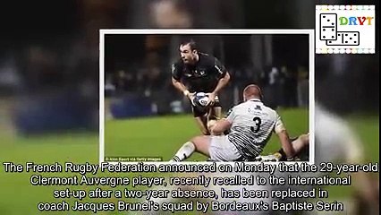 Breaking News - Morgan Parra ruled out of France's Six Nations opener