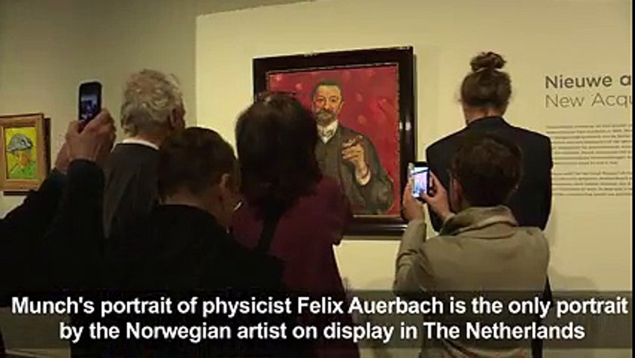 Van Gogh Museum unveils rare picture by peer Munch