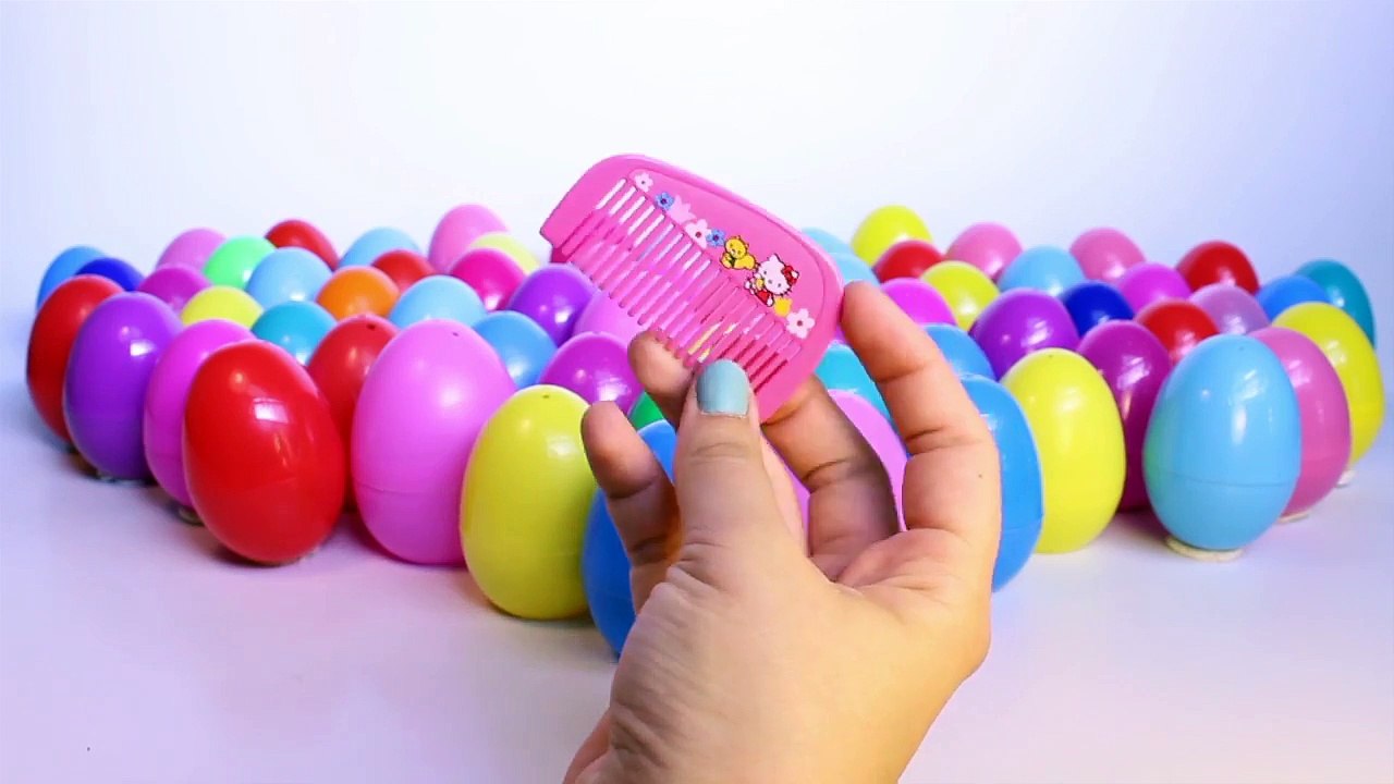 SURPRISE EGGS PEPPA PIG ANGRY BIRDS FROZEN SPIDERMAN BARBIE HUEVOS SORPRESA