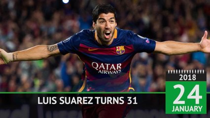 Born This Day - Luis Suarez turns 31