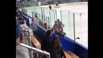 High school hockey player shoves referee, knocks him to ice during Upstate NY game