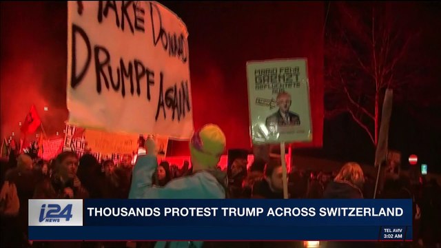 i24NEWS DESK | Trump to meet Netanyahu in Davos | Tuesday, January 23rd 2018